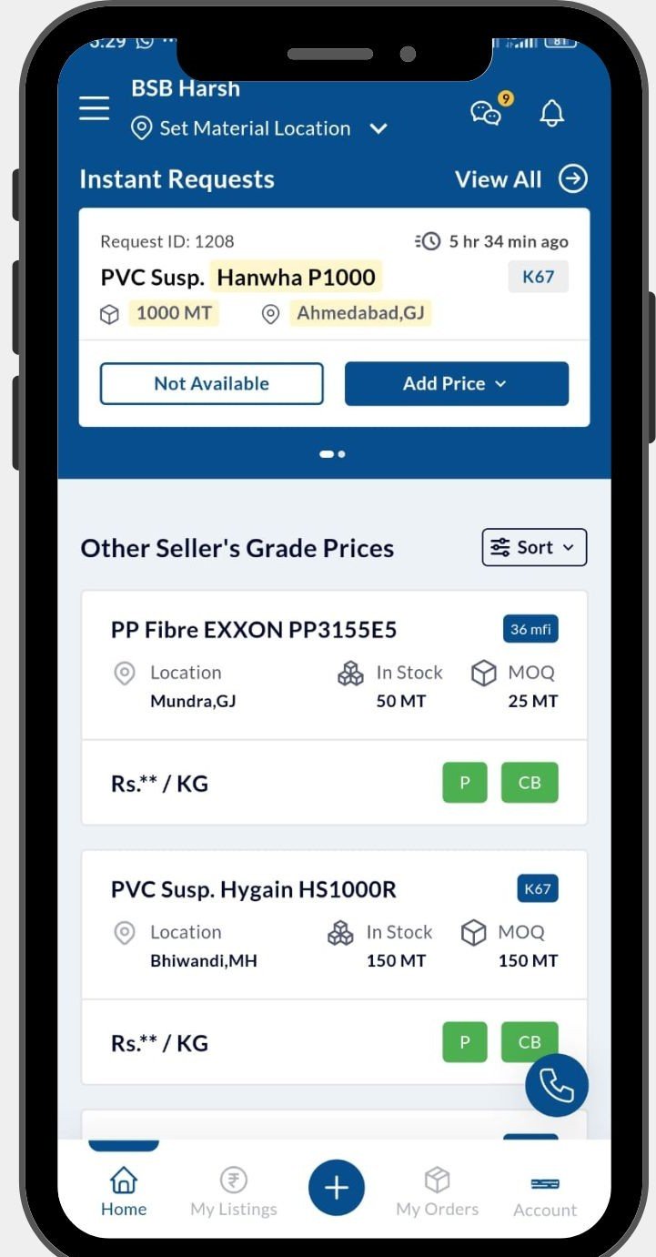 BSB Fortrade App Instant Requests